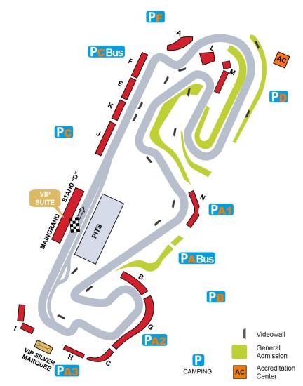 Barcelona Streckenplan